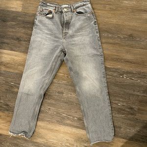 Mom style jeans